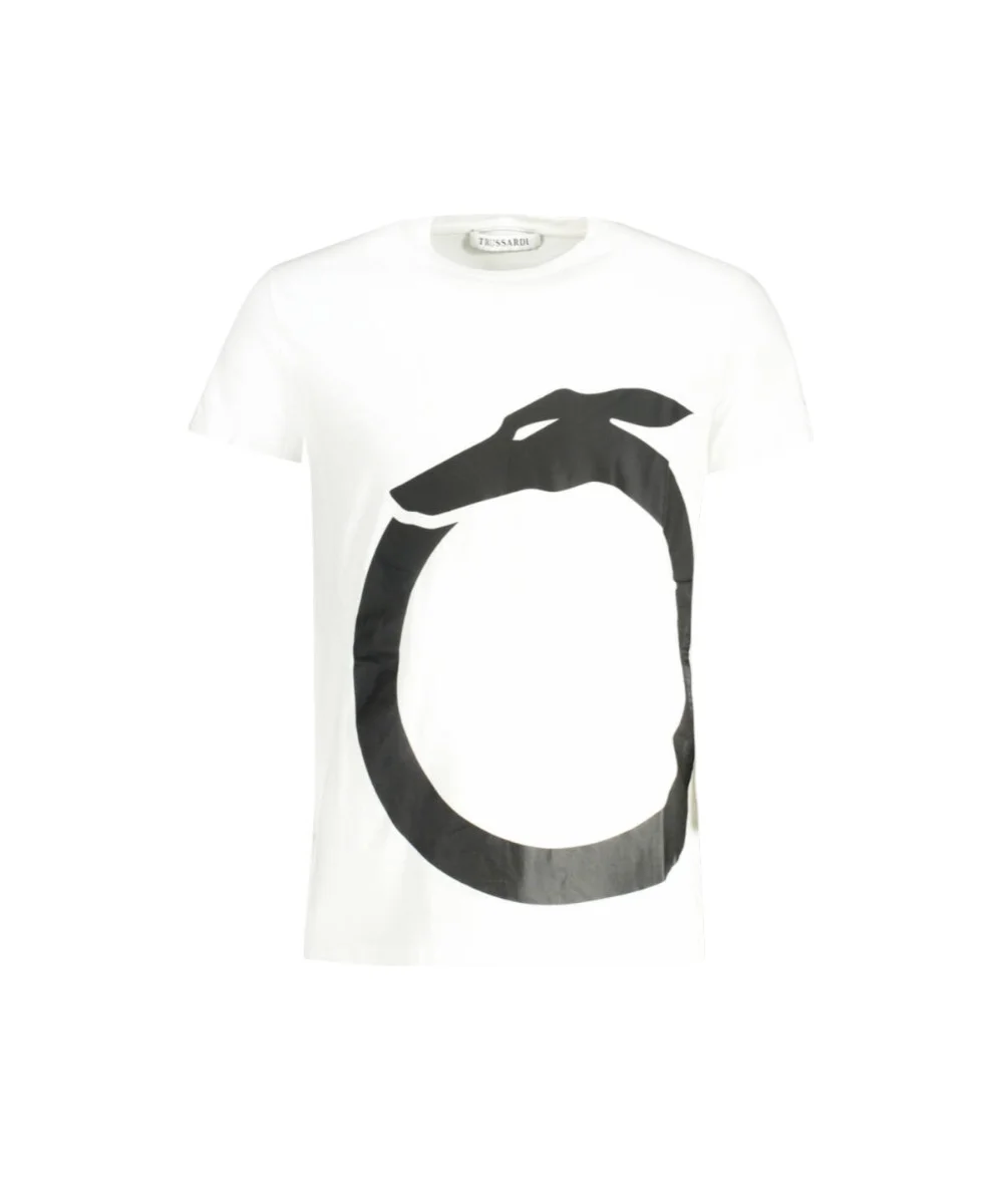 Trussardi Jeans - Ανδρικό T-Shirt TRU2MTS01-WHITE Λευκό