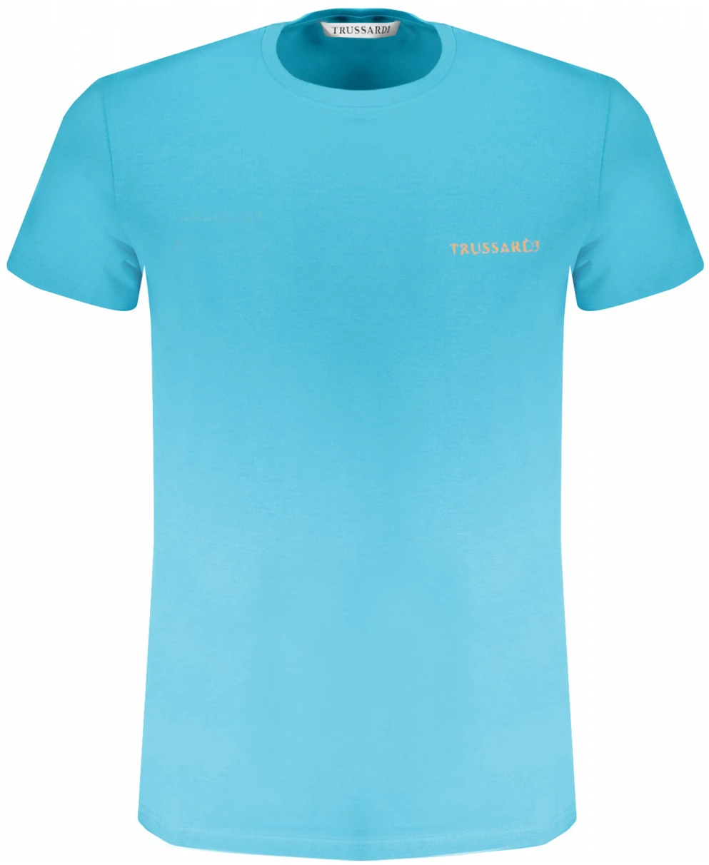 Trussardi Jeans - Ανδρικό T-Shirt TRU2MTS02-12TEAL Γαλάζιο