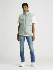 Calvin Klein - Αμάνικο Ανδρικό Μπουφάν J30J325901-PFF Πράσινο