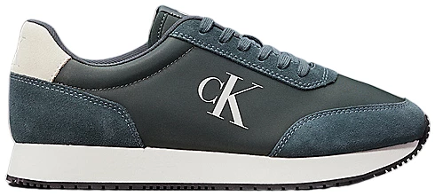 Calvin Klein - Ανδρικά Sneakers Retro Runner Iconic Snk YM0YM01119-02I Πράσινο