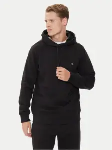 Calvin Klein - Ανδρικό Φούτερ Embro Regular Fit J30J325149-BEH Μαύρο