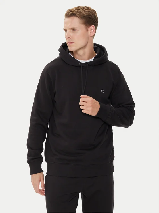 Calvin Klein -  Ανδρικό Φούτερ Embro Regular Fit J30J325149-BEH Μαύρο
