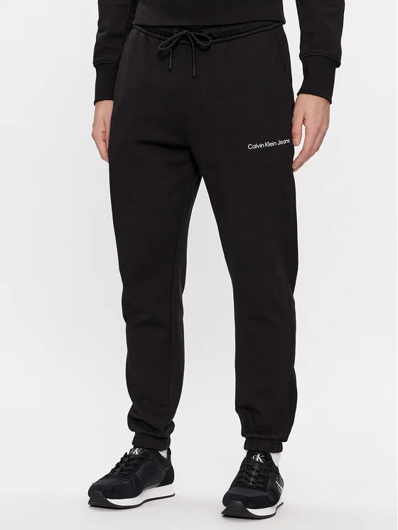 Calvin Klein - Ανδρικό Παντελόνι Φόρμας J30J324739-BEH Μαύρο