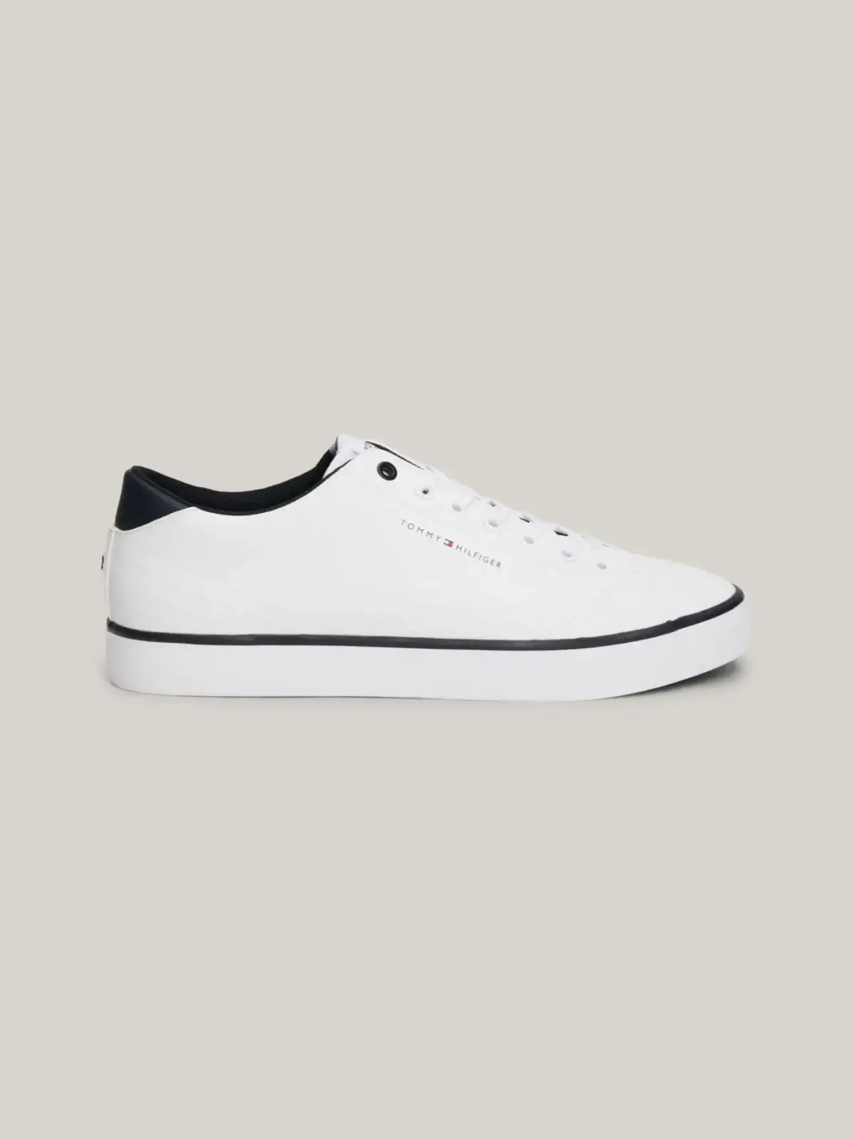 Tommy Hilfiger - Ανδρικά Sneakers Hi Vulc Core Low Leather Essential FM0FM05041-YBS Λευκό