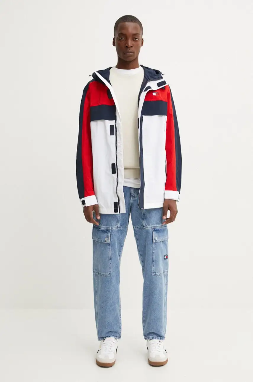 Tommy Hilfiger - Ανδρικό Μπουφάν Parka Archive Regular Fit DM0DM19477-XNL Κόκκινο