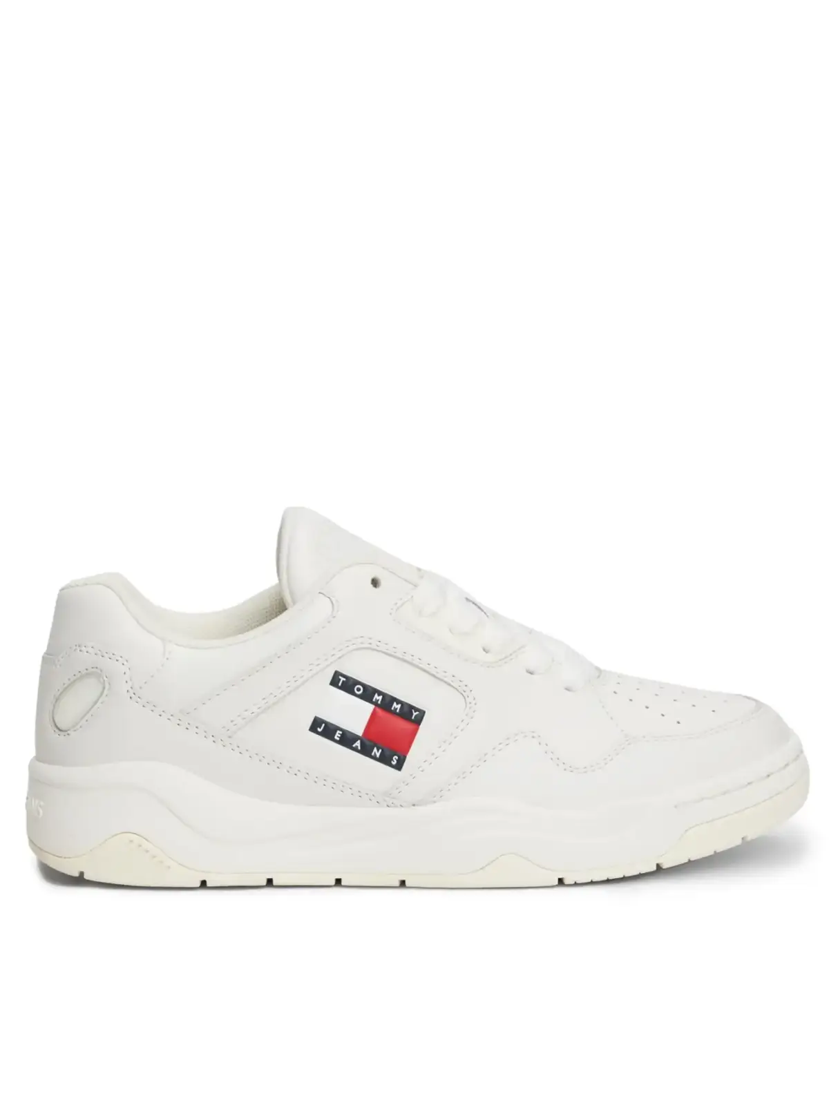 Tommy Hilfiger – Δερμάτινα Γυναικεία Sneakers Tjw New Basket Sneaker Lc EN0EN02524-YBL Εκρού