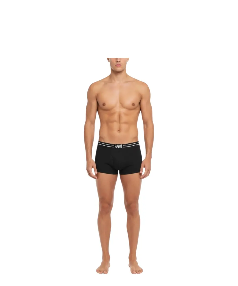 Cavalli Class - Ανδρικά Μποξεράκια 3Pack QXO01BJD003-05051 Μαύρο
