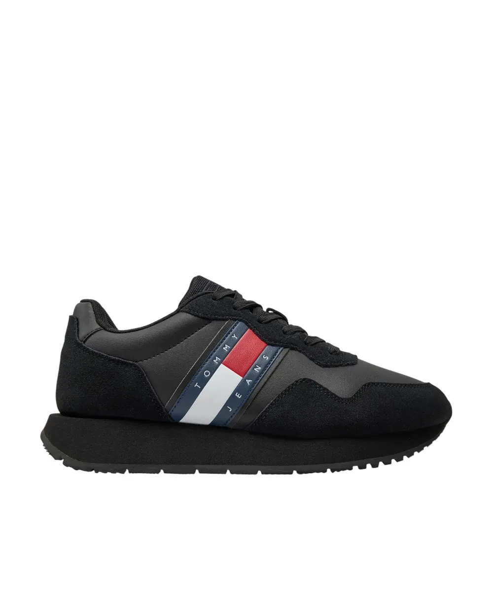 Tommy Hilfiger - Ανδρικά Sneakers Tjm Modern Runner EM0EM01316-BDS Μαύρο