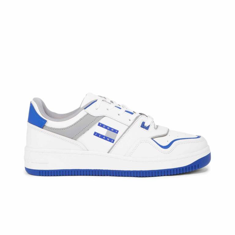 Tommy Hilfiger - Ανδρικά Sneakers Retro Basket EM0EM01463-C8T Λευκό