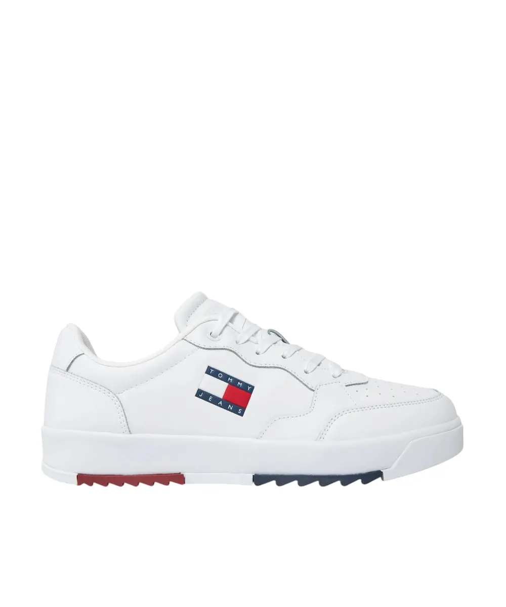 Tommy Hilfiger - Ανδρικά Sneakers Retro Ess EM0EM01397-YBS Λευκό