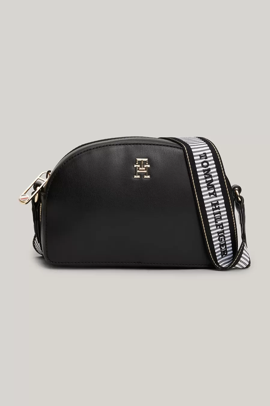 Tommy Hilfiger - Γυναικεία Τσάντα Ώμου/Χιαστί Fresh Camera Bag Corp AW0AW16679-BDS Μαύρο