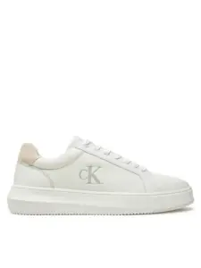 Calvin Klein - Ανδρικά Chunky Sneakers YM0YM01253-0LD Λευκό