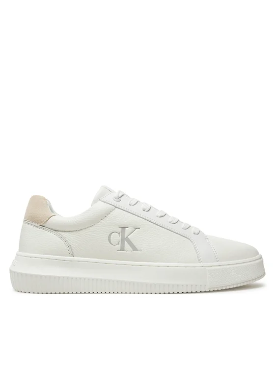Calvin Klein - Ανδρικά Chunky Sneakers YM0YM01253-0LD Λευκό