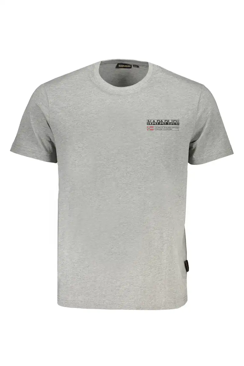 Napapijri - Ανδρικό T-shirt Kasba Regular Fit NP0A4HQQ-160 Γκρι