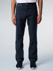 North Sails - Ανδρικό Παντελόνι Stretch dobby 5-pocket pants 673121-000-0802 Μπλε