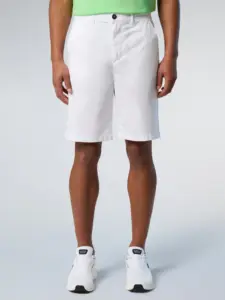 North Sails - Ανδρική Βερμούδα Freedom chino shorts 673146-000-0101 Λευκό