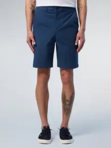 North Sails - Ανδρική Βερμούδα Freedom chino shorts 673146-000-0787 Μπλε Σκούρο