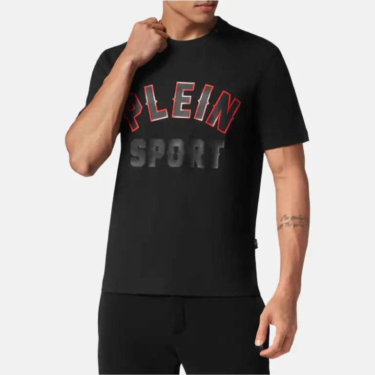 Plein Sport - Ανδρικό T-Shirt Short Sleeve TIPS106-99 Μαύρο