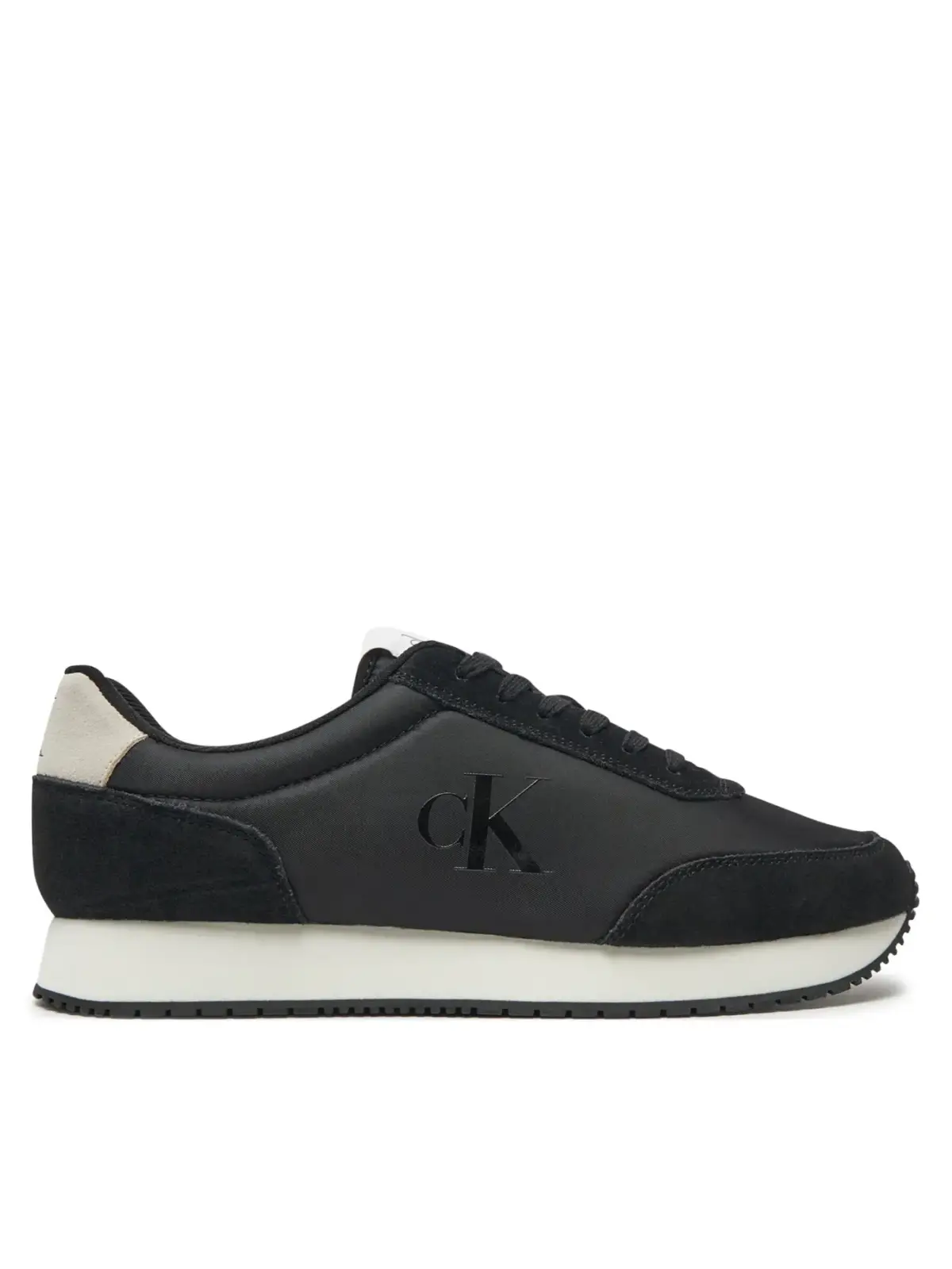Calvin Klein - Ανδρικά Sneakers Retro Runner Iconic Snk YM0YM01119-0GM Μαύρο