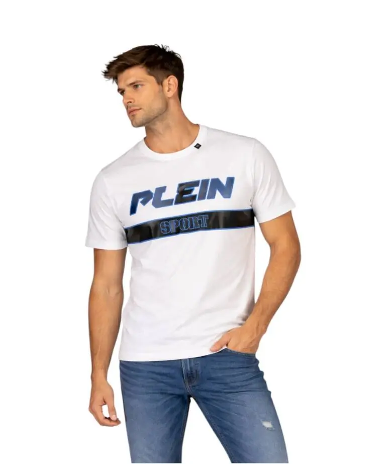 Plein Sport - Ανδρικό T-Shirt Short Sleeve TIPS105-01 Λευκό