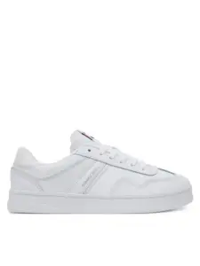 Tommy Hilfiger - Γυναικεία Δερμάτινα Sneakers The Greenwich EN0EN02794-YBS Λευκό