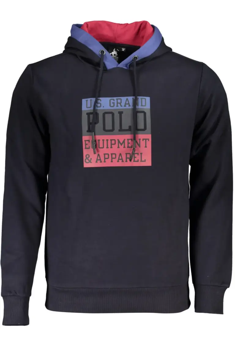 U.S.Grand Polo Club - Ανδρικό Φούτερ Με Λογότυπο USF901-BLU Μπλε