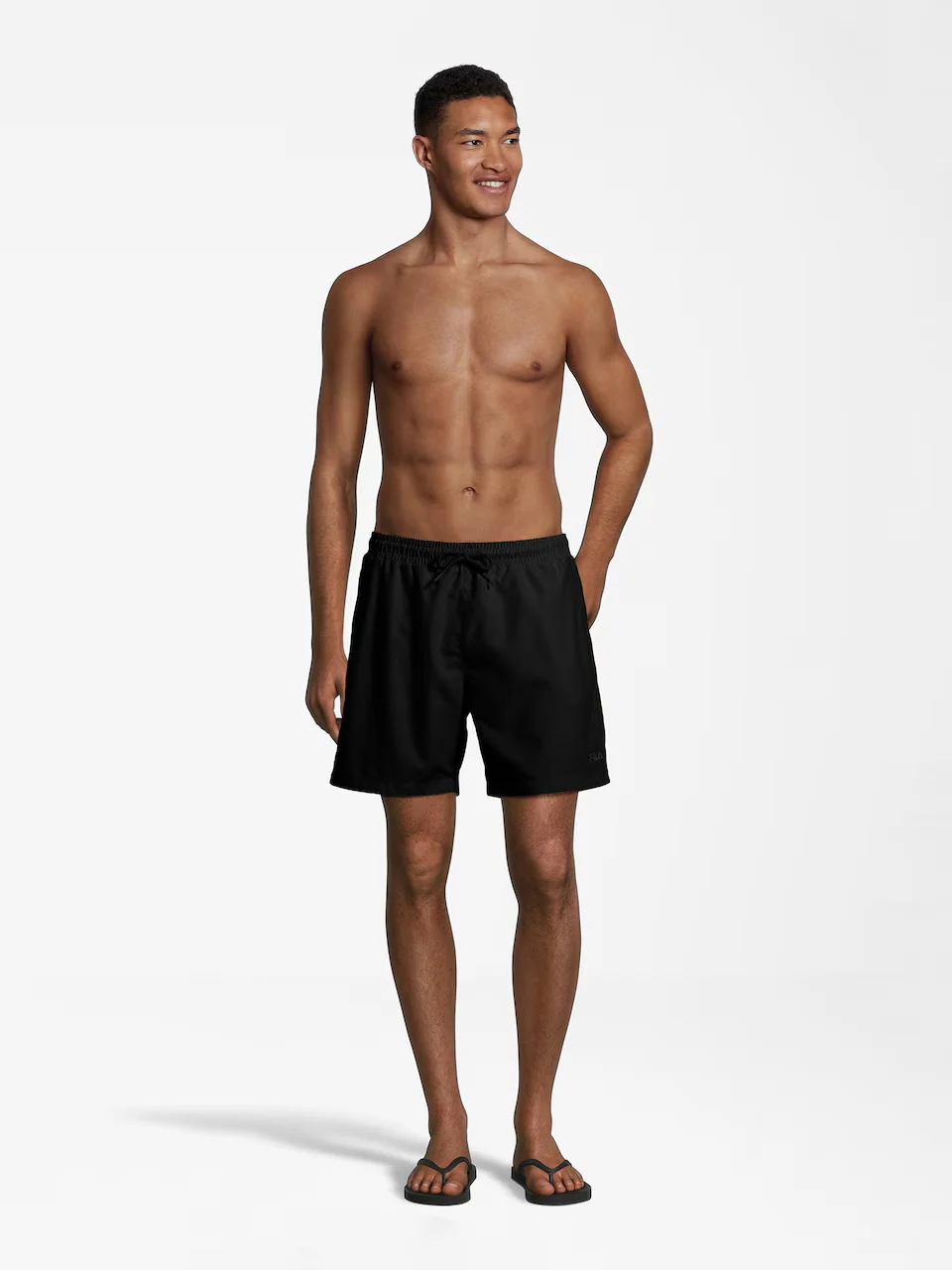 Fila - Ανδρικό Μαγιό Σορτς Somalia Swim FAM0691-80010 Μαύρο