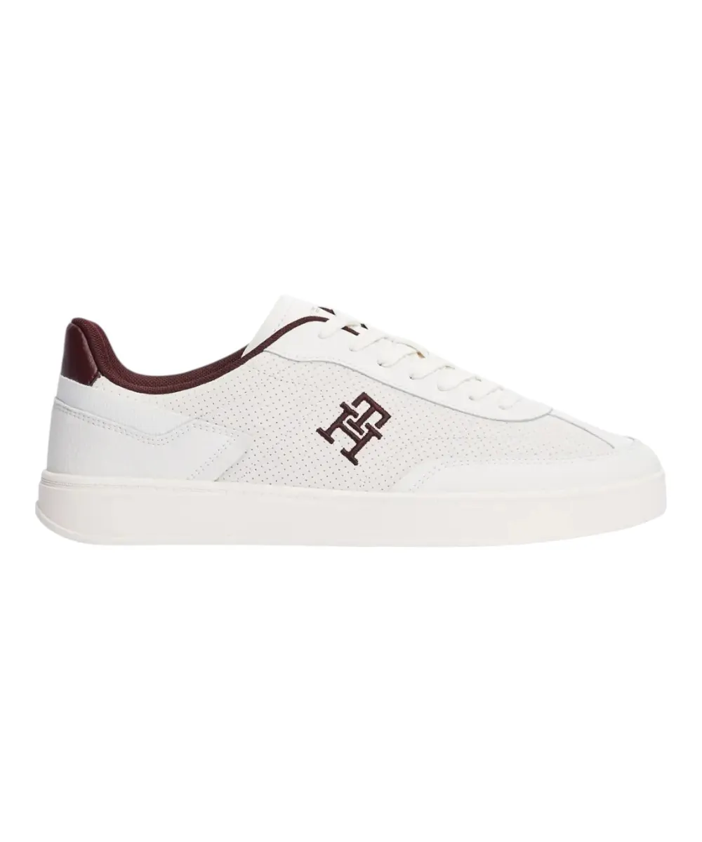 Tommy Hilfiger - Γυναικεία Sneakers Th Monogram Colour-Blocked FW0FW08380-0K6 Λευκό