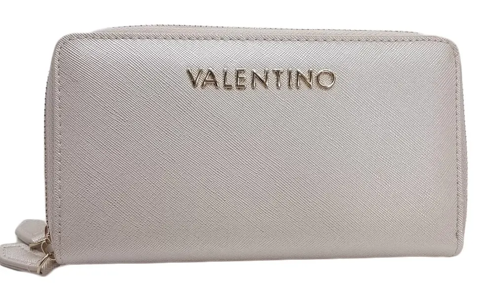 Valentino - Μεγάλο Γυναικείο Πορτοφόλι Divina Sa VPS1IJ47 Ασημί