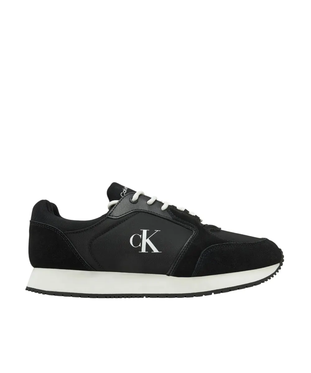 Calvin Klein - Ανδρικά Sneakers Retro Sock Runner Mg YM0YM01152-0GM Μαύρο