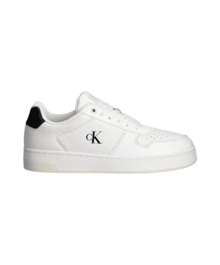 Calvin Klein - Γυναικεία Sneakers Basket Cupsole Low Mg YW0YW01765-01W Λευκό