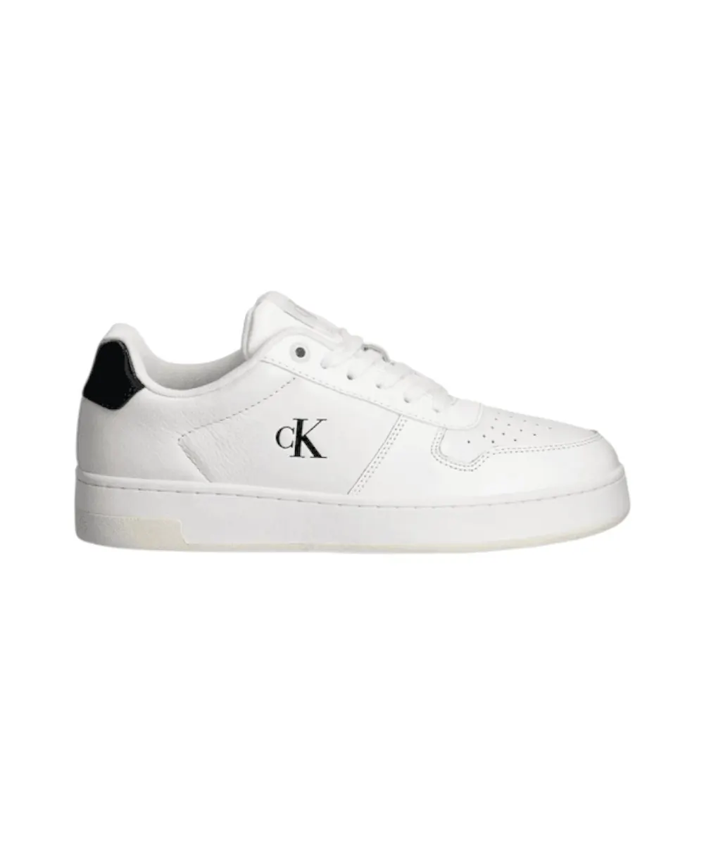 Calvin Klein - Γυναικεία Sneakers Basket Cupsole Low Mg YW0YW01765-01W Λευκό