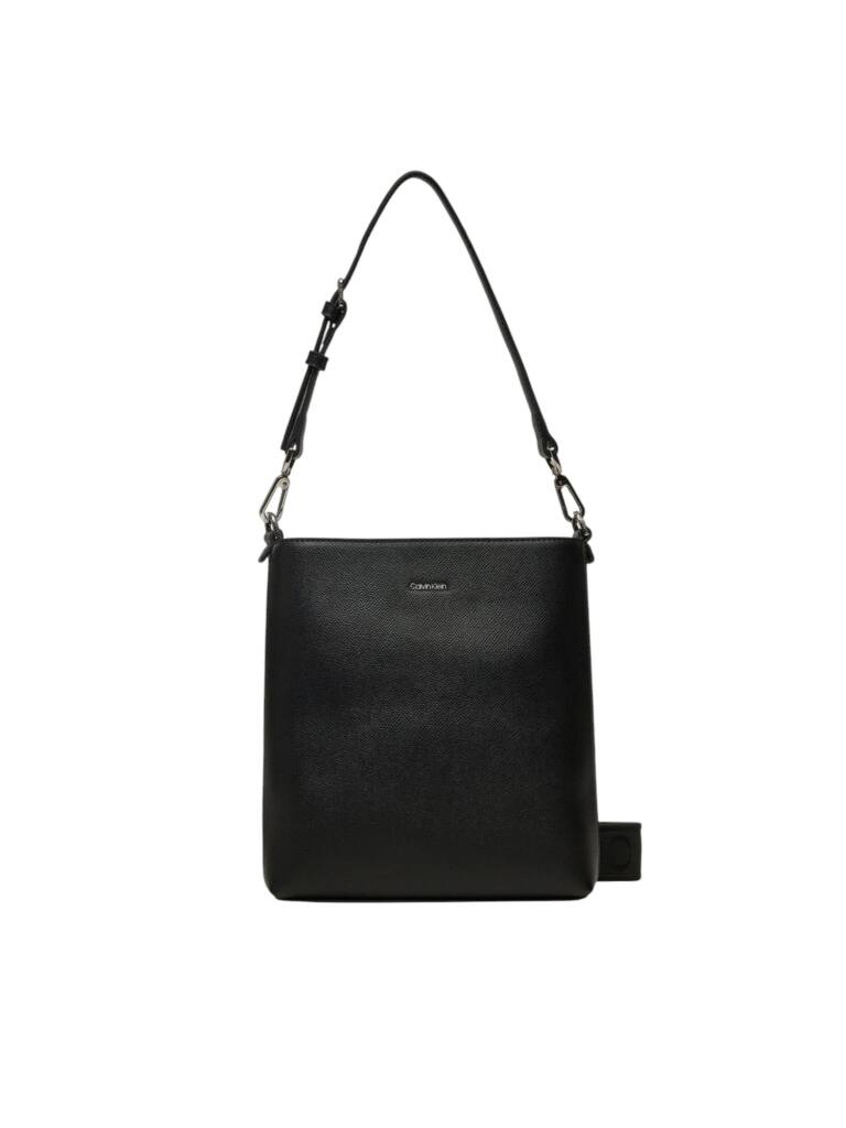 Calvin Klein - Γυναικεία Τσάντα Ck Must Small Bucket Caviar K60K613129-BEH Μαύρο