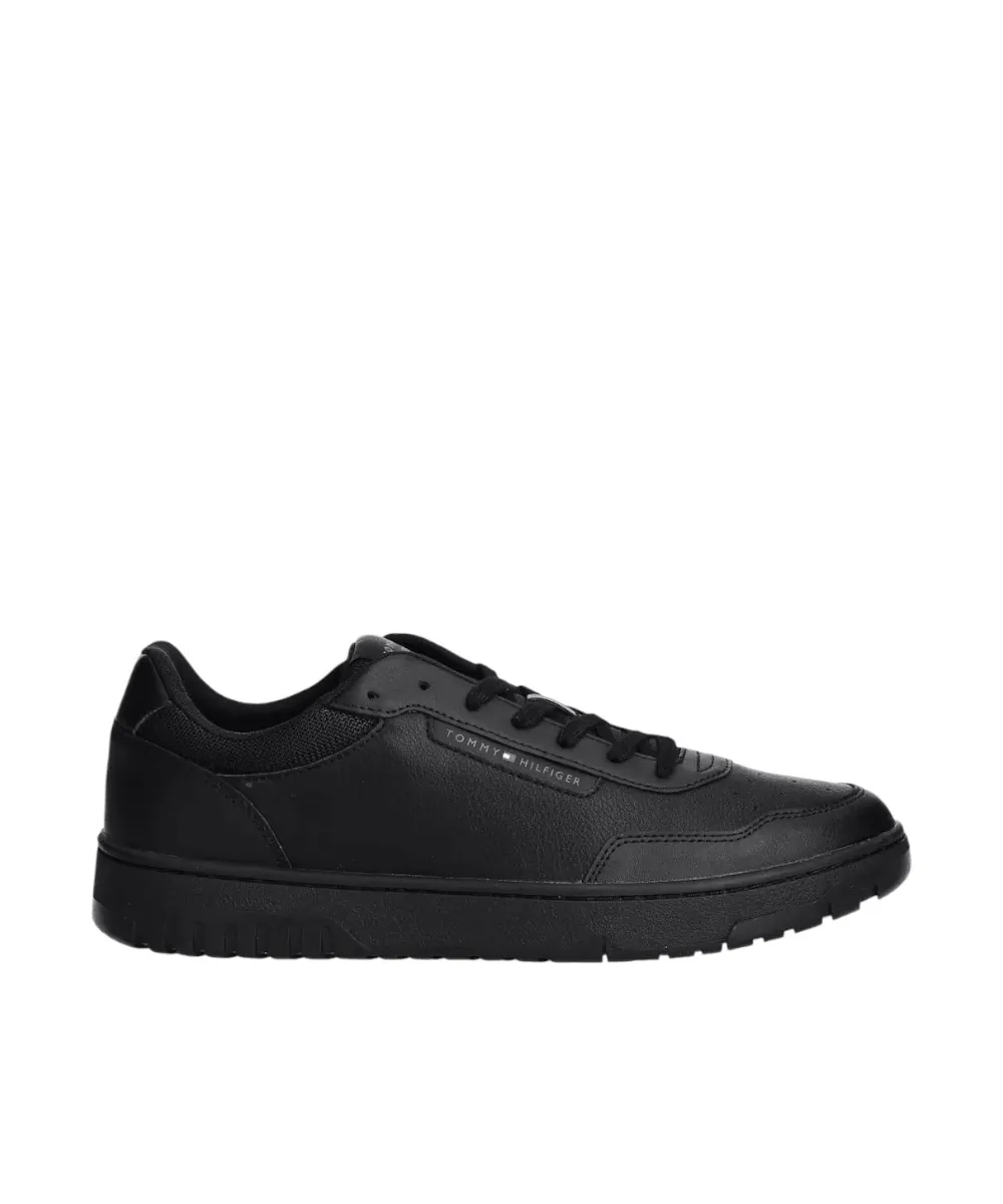 Tommy Hilfiger - Ανδρικά Sneakers Th Basket Core Lite Lth EM0EM05369-BDS Μαύρο