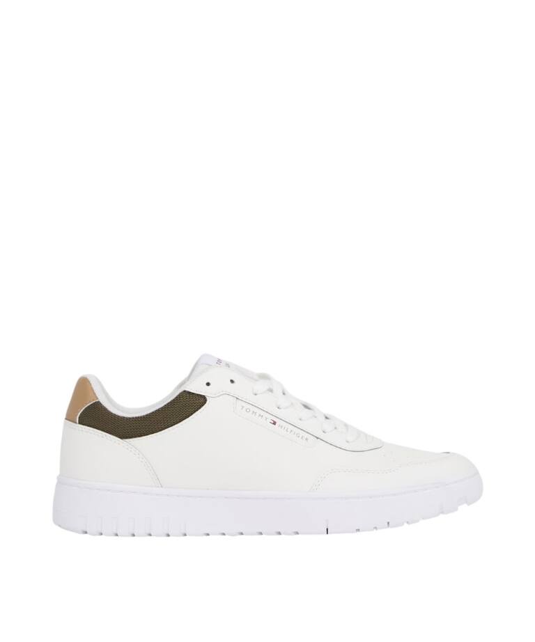 Tommy Hilfiger - Ανδρικά Sneakers Th Basket Core Lite Lth FM0FM05369-YBL Λευκό