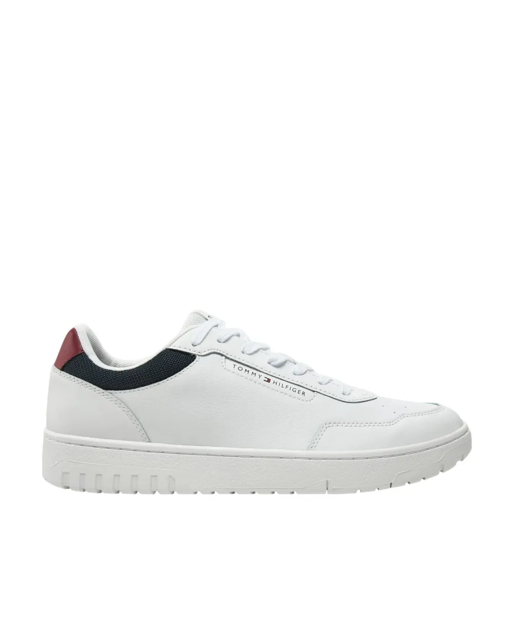 Tommy Hilfiger - Ανδρικά Sneakers Th Basket Core Lite Lth EM0EM05369-YBS Λευκό