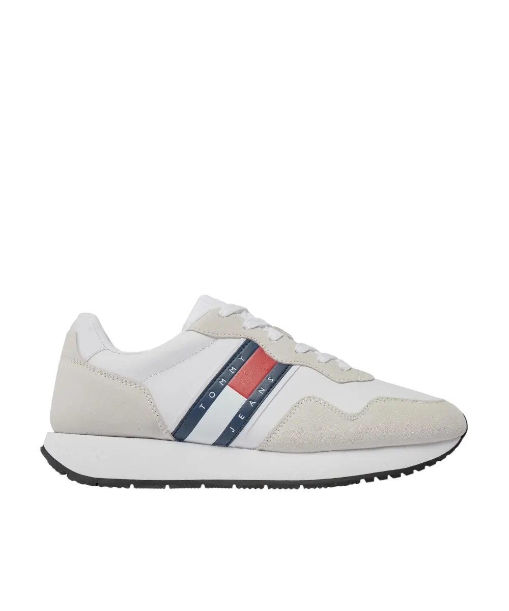 Tommy Hilfiger - Ανδρικά Sneakers Tjm Modern Runner EM0EM01316-YBR Λευκό