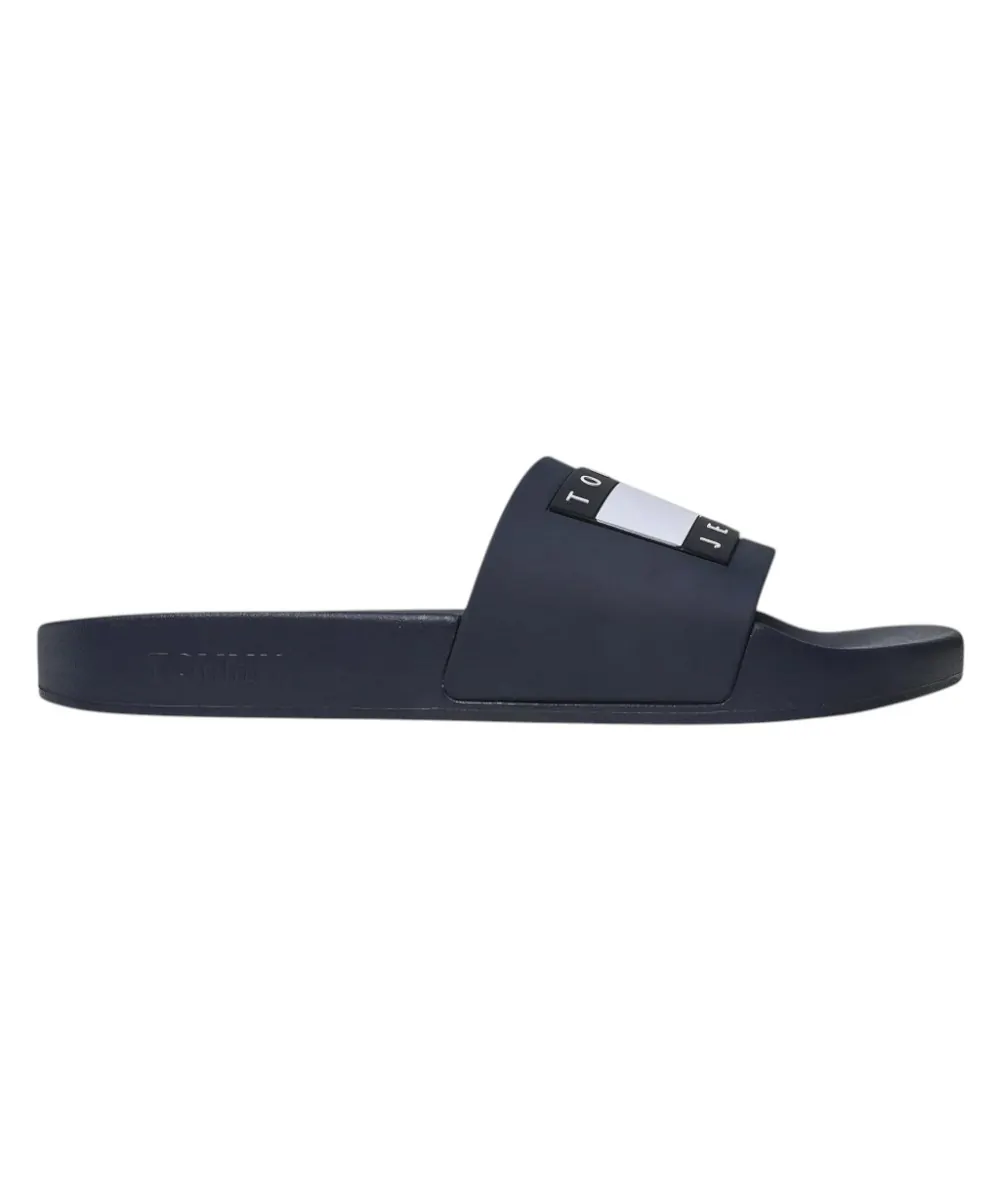 Tommy Hilfiger - Ανδρικές Παντόφλες Pool Slides EM0EM01191-C1G Μπλε Σκούρο