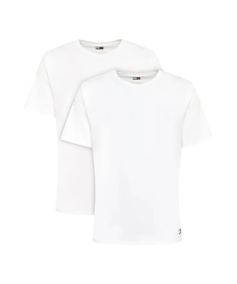 Tommy Hilfiger - Ανδρικές Φανέλες Κοντομάνικες 2Pack UM0UM03157-05F Λευκό