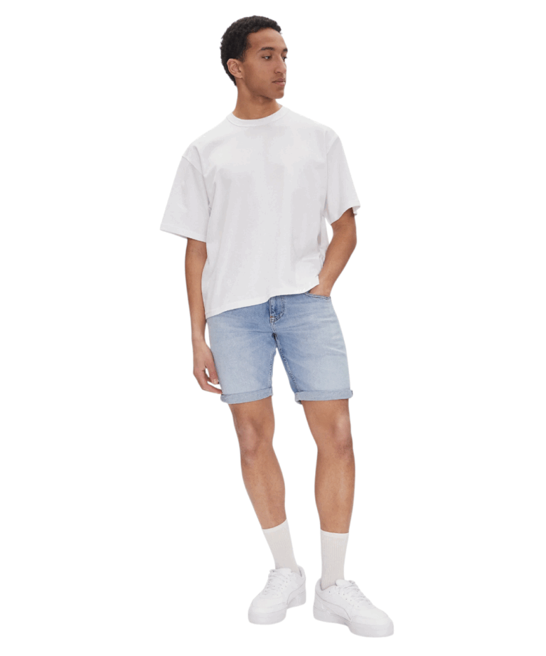 Tommy Hilfiger - Ανδρική Βερμούδα Scanton Slim Fit DM0DM20954-1AB Μπλε
