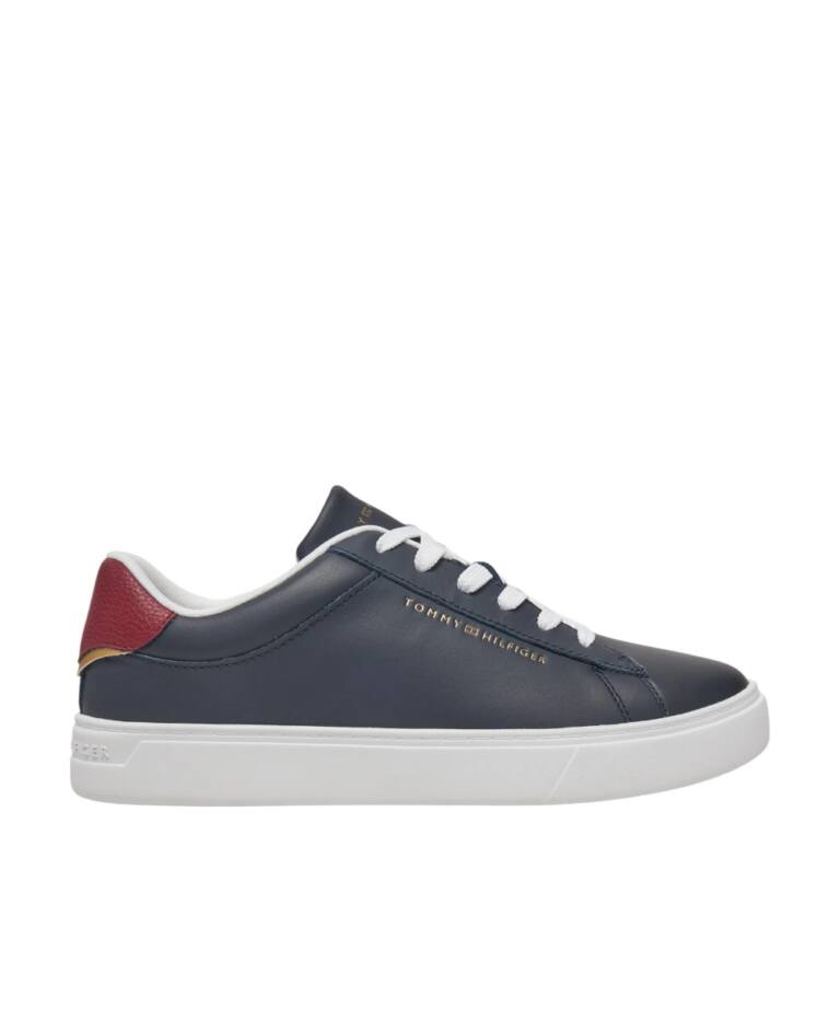 Tommy Hilfiger - Γυναικεία Sneakers Essential Court FW0FW08320-DW6 Μπλε Ναυτικό