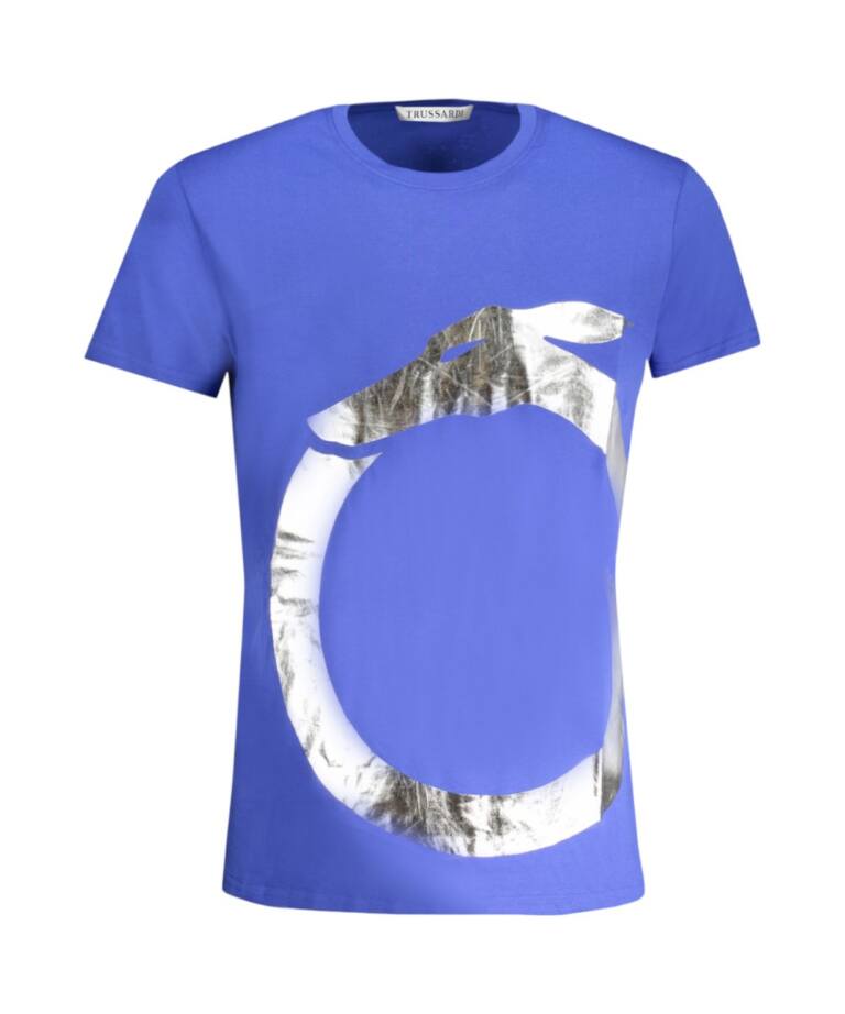 Trussardi Jeans - Ανδρικό T-Shirt TRU2MTS01-13BLU Μπλε