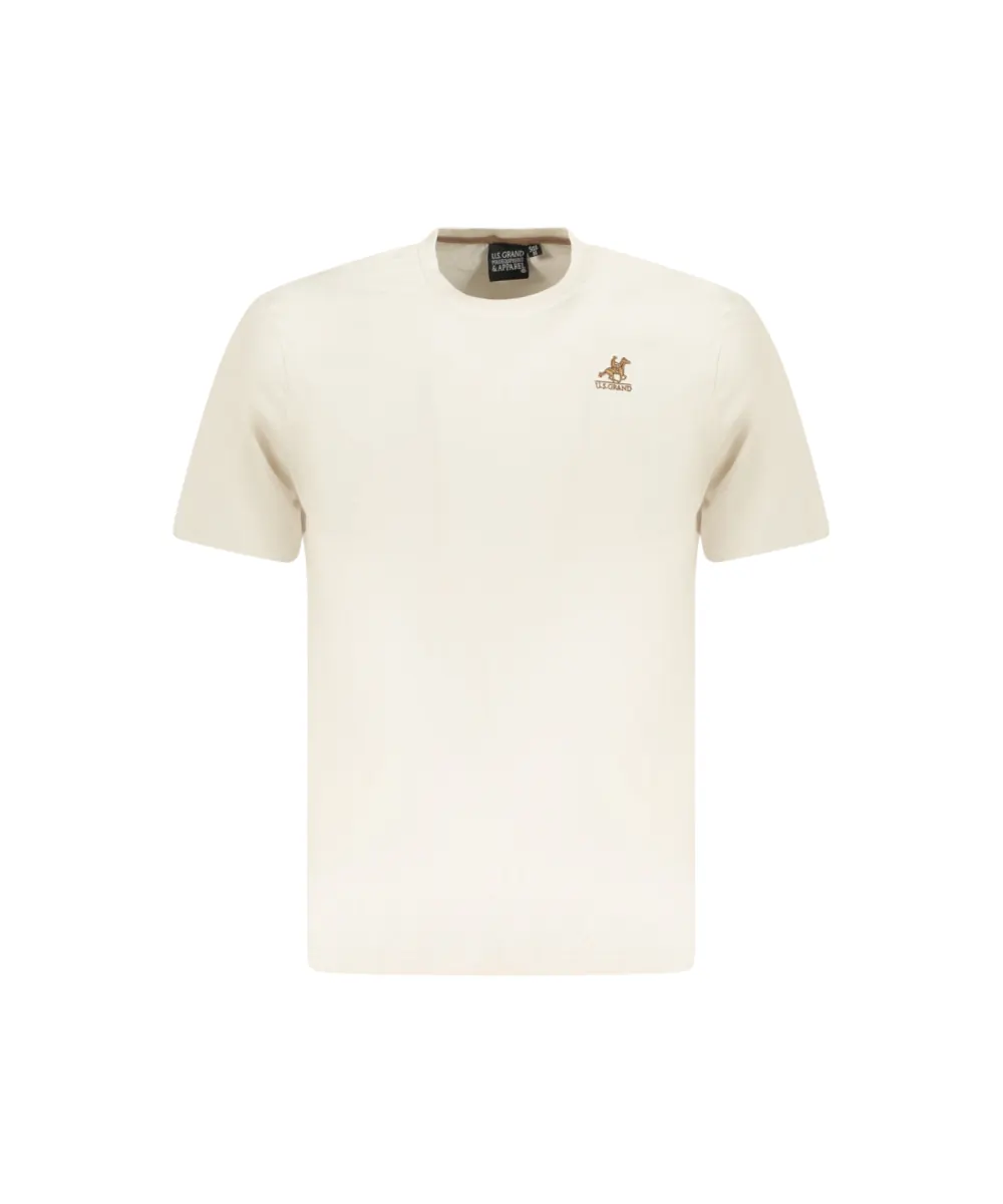 U.S. Grand Polo - Ανδρικό T-shirt AU02643-17SABB Μπεζ