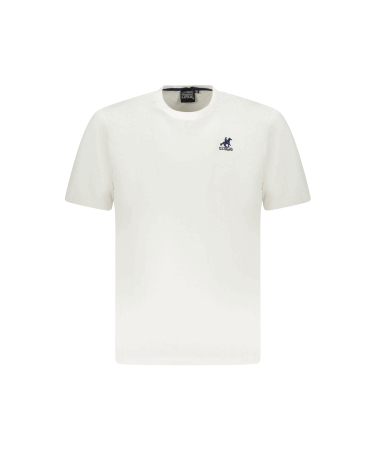 U.S. Grand Polo - Ανδρικό T-shirt AU02643-6BIANC Λευκό