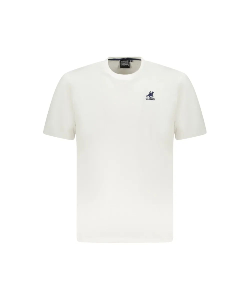 U.S. Grand Polo - Ανδρικό T-shirt AU02643-6BIANC Λευκό