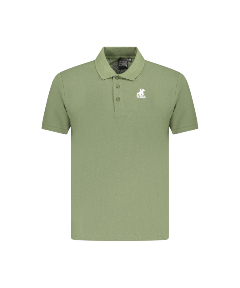 U.S. Grand Polo - Ανδρικό T-shirt Polo AU02658-16VERM Λαδί