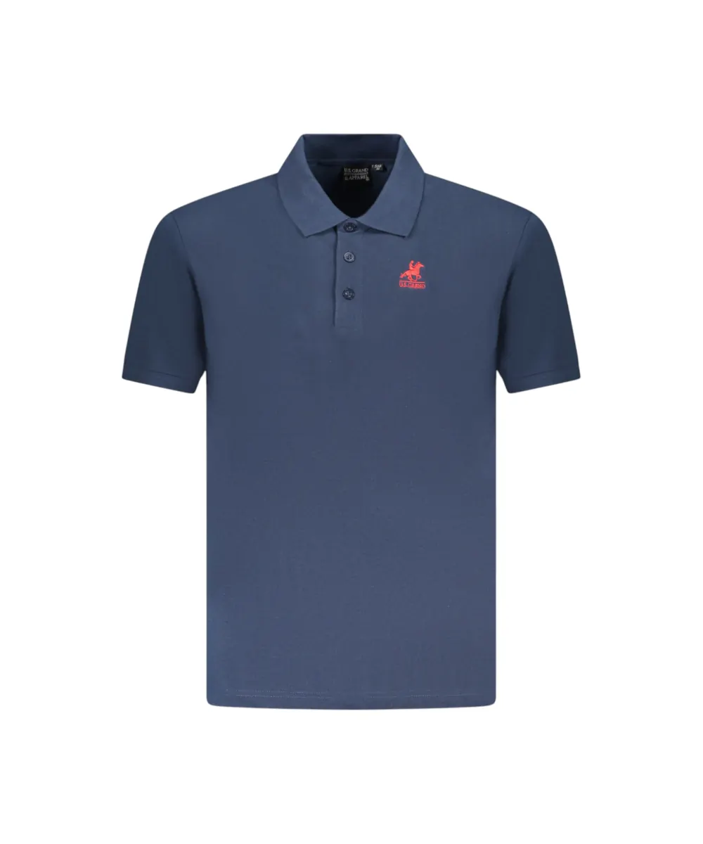 U.S. Grand Polo - Ανδρικό T-shirt Polo AU02658-1NAVY Ναυτικό Μπλε