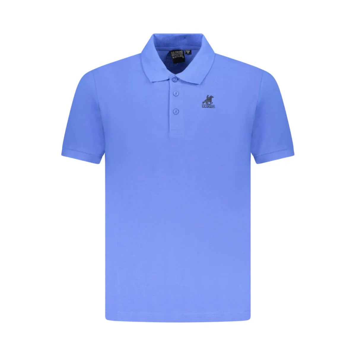 U.S. Grand Polo - Ανδρικό T-shirt Polo AU02658-3AZZUR Σιέλ