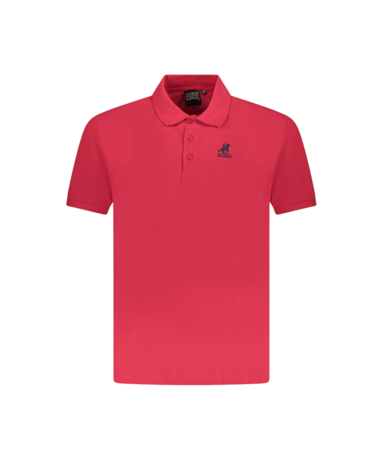 U.S. Grand Polo - Ανδρικό T-shirt Polo AU02658-8ROSSO Κόκκινο