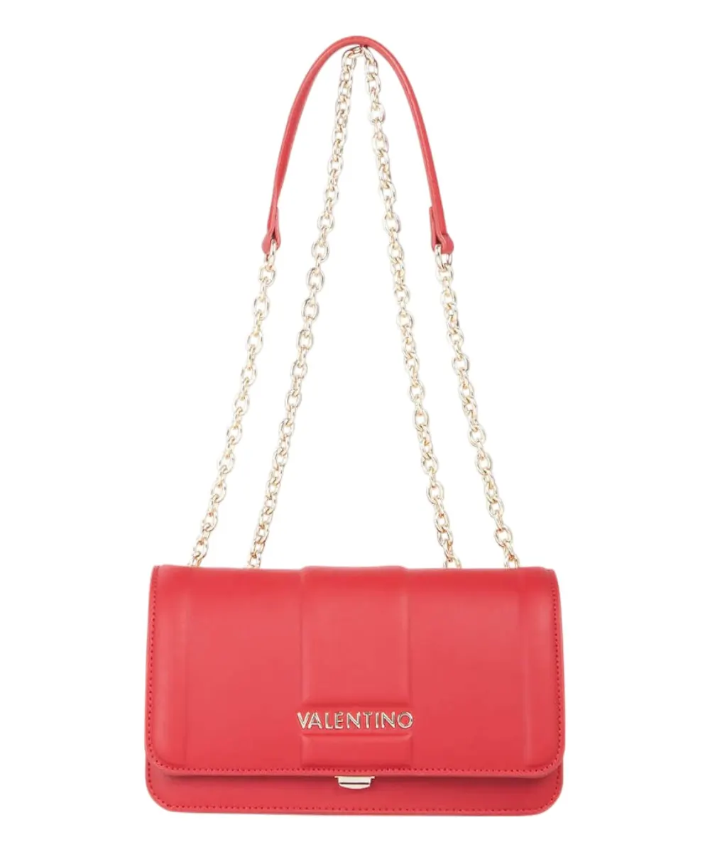 Valentino Bags - Γυναικεία Τσάντα Χιαστί Brass VBS8G609-003 Κόκκινο